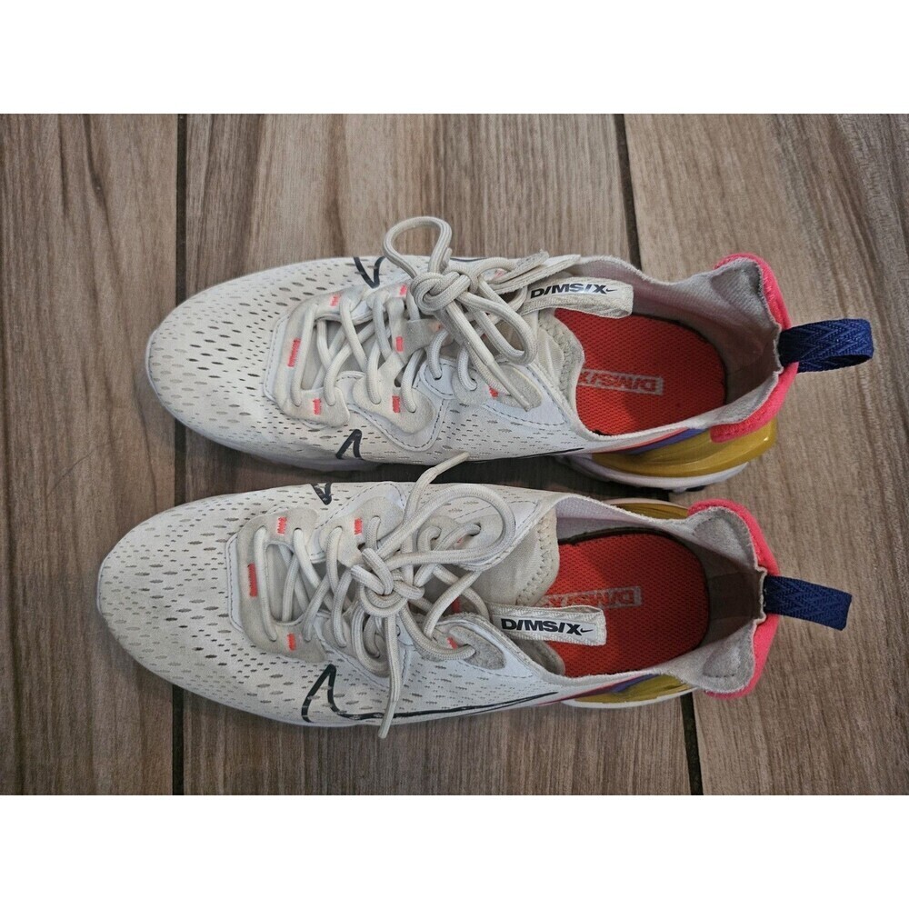 Size 9 - Nike React Vision White Astronomy Blue Women's Casual Sneakers - Picture 4 of 13